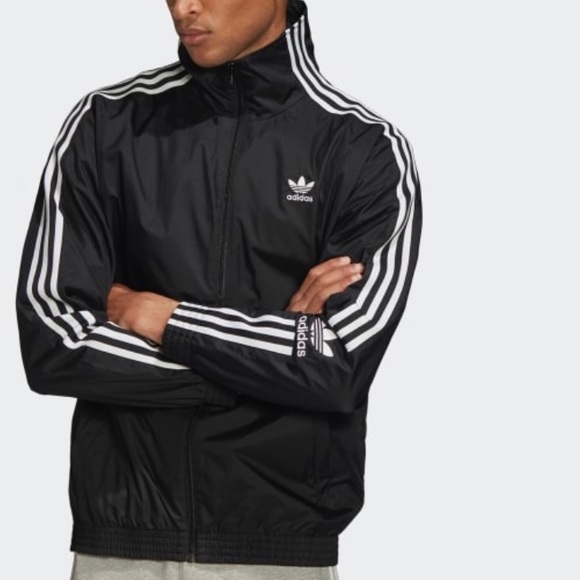Last🤩Adidas woven track jacket - Picture 1 of 14